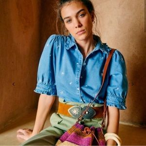 Sezane Maggie Shirt (US Size 2/ EU Size 34)